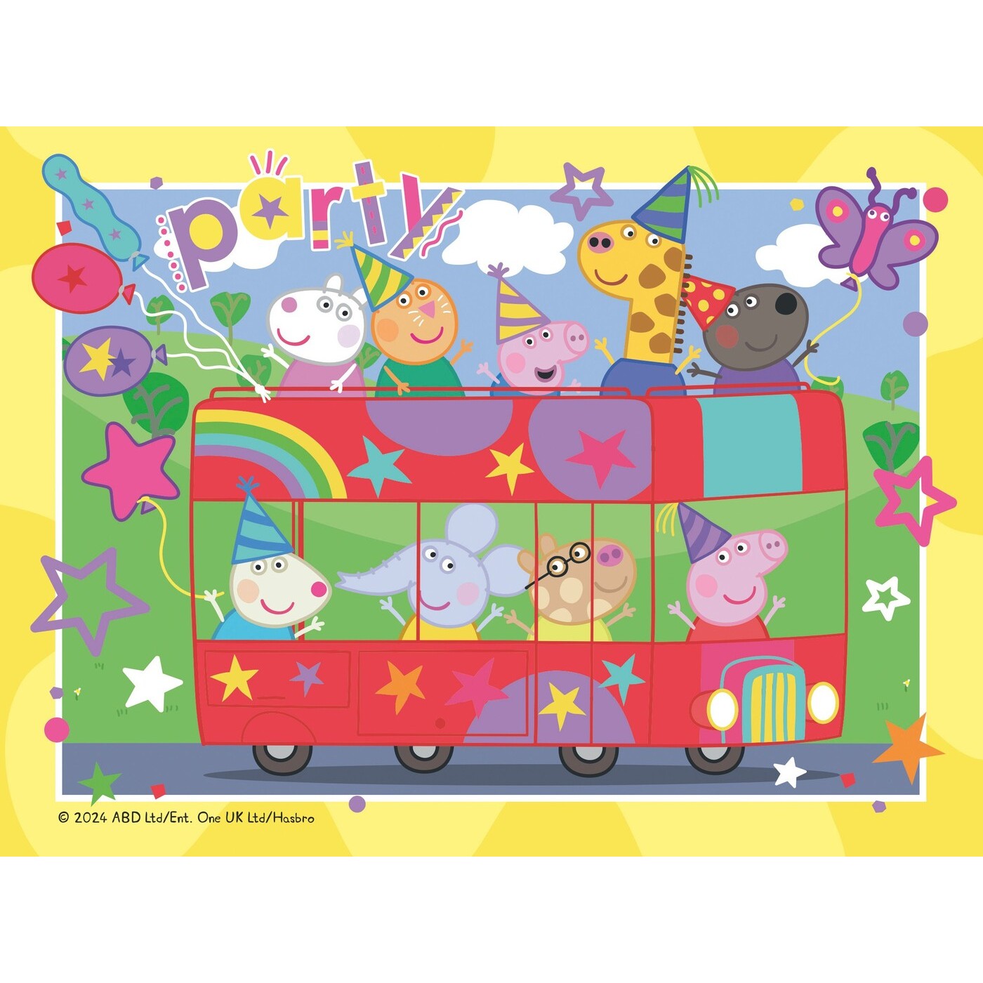 Ravensburger 4 in a Box Puzzle Peppa Pig 12004016 | Toys-shop.gr