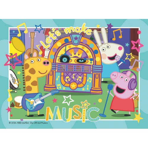 Ravensburger 4 in a Box Puzzle Peppa Pig 12004016 4005555040163