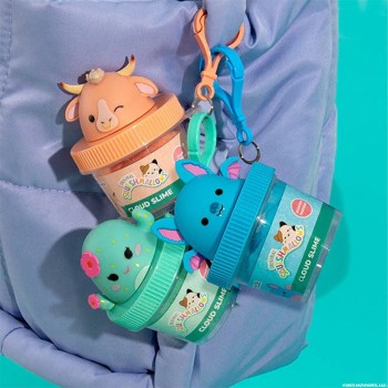 Horizon Group USA Squishmallows - Blind Slime-μπρελόκ με Topper σε Βαζάκι (6 Σχέδια) - Horizon  HG234360 194356346568