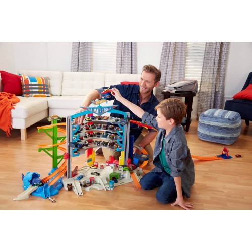 Mattel Hw Τεράστιο Γκαράζ 4 Ορόφων CMP80 887961162776