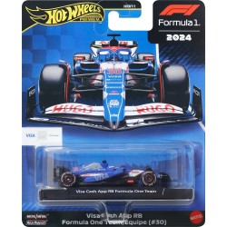 Mattel Hot Wheels 1:64 Scale Premium Die-cast Formula 1 Collectible Toy Race Car (styles May Vary) HRV11 / JBM24 194735263844