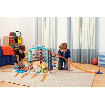 Mattel Hw Τεράστιο Γκαράζ 4 Ορόφων CMP80 887961162776