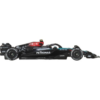 Mattel Hot Wheels Premium Formula 1 1:64 Scale Die-cast Mercedes-amg Petronas Formula One Team W15 Vehicle HRV11 / JBM16 1947352