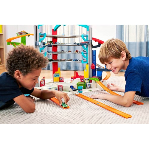 Mattel Hw Τεράστιο Γκαράζ 4 Ορόφων CMP80 887961162776