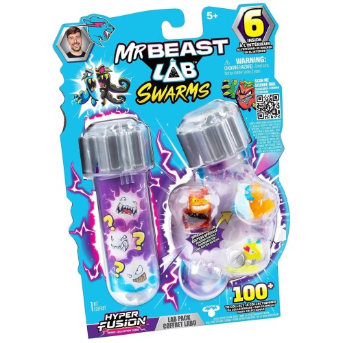 Giochi Preziosi Mr Beast Lab Mr Beast  Lab - 6 Φιγούρες Fusion BTR16000 8056379203438
