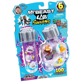 Giochi Preziosi Mr Beast Lab Mr Beast  Lab - 6 Φιγούρες Fusion BTR16000 8056379203438