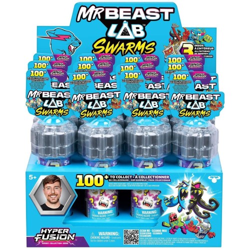 Giochi Preziosi Mr Beast Lab - 3 Φιγουρες-Εκπληξη Fusion BTR14000 8056379203414