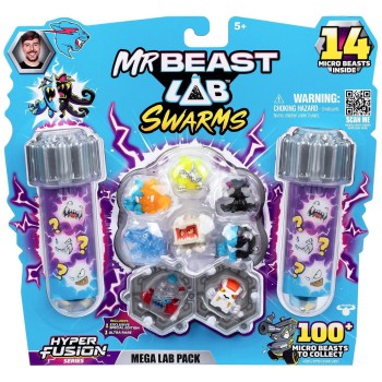 Giochi Preziosi Mr Beast Lab - 14 Figures Fusion Megapack BTR17000 8056379203445