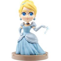 yume  princess cinderella 3 mini figure collectable in hero window box | of TOY-0173 / 15447 4895217554479