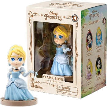 yume  princess cinderella 3 mini figure collectable in hero window box | of TOY-0173 / 15447 4895217554479