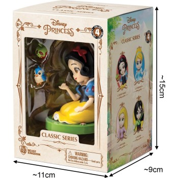 yume  princess snow white 3 mini figure collectable in hero window box | of TOY-0173 / 15446 4895217554462