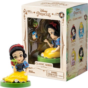 yume  princess snow white 3 mini figure collectable in hero window box | of TOY-0173 / 15446 4895217554462