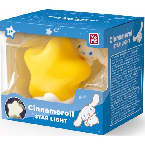YuMe bandai hello kitty and friends star light - cinnamoroll touch night lamp fo TOY-0178 4895217517160