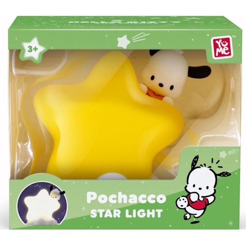 yume bandai hello kitty and friends star light - pochacco touch night lamp  TOY-0178 4895217517153