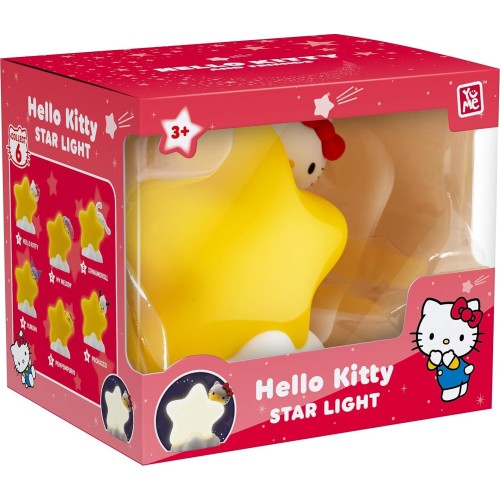 Yume hello kitty bedside light star light series hello kitty TOY-0178 4895217517115