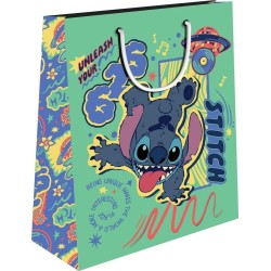 Diakakis imports Paper Gift Bag 18x11x23 STITCH 000565615 5205698794544