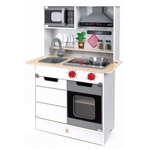 Hape Playfully Delicious Wooden Kitchen Super Serve E3211A 6943478040236