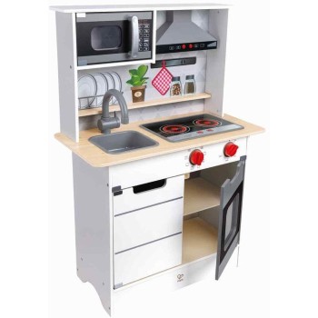 Hape Playfully Delicious Wooden Kitchen Super Serve E3211A 6943478040236