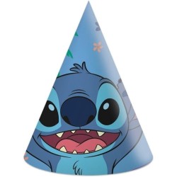 PROCOS Disney Stitch Καπέλα Χάρτινα Stitch & Angel 6Τμχ 096914 5201184969144