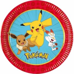 PROCOS Πιάτα μεσαία pokemon 19,5cm - 8τμχ 098392 5201184983928