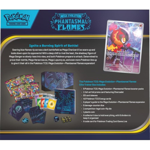 κάισσα Me02 Phantasmal Flames Elite Trainer Box POK101861 196214124813