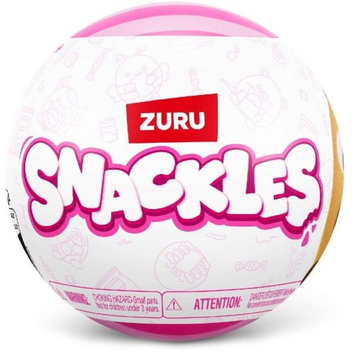 ZURU Sonic The Hedgehog Snackles Λούτρινο 13Εκ. Σε Μπαλάκι Έκπληξη Σειρά 3 - Διάφορα Σχέδια 11877688 4894680045132