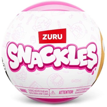 ZURU Sonic The Hedgehog Snackles Λούτρινο 13Εκ. Σε Μπαλάκι Έκπληξη Σειρά 3 - Διάφορα Σχέδια 11877688 4894680045132