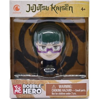 YuMe jujutsu kaisen bobble head - maki zenin 2.5 mini figure collectable in hero  4895217512868