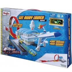 Maisto Fresh Metal Get Away Launch Playset 12220 090159122203