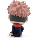 YuMe jujutsu kaisen bobble head, yuji itadori 2.5 mini figure collectable in her  4895217512820