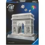Ravensburger 3D Iconics Η Αψίδα του Θριάμβου Night Edition 216τμχ 12008029 4005555080299