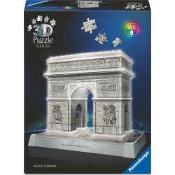 Ravensburger 3D Iconics Arch of Triumph Night Edition 216 pcs 12008029 4005555080299