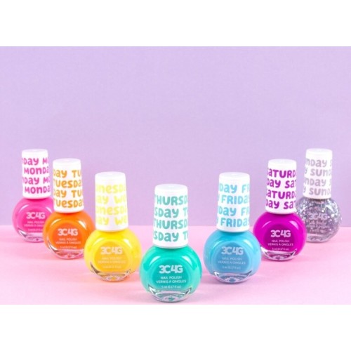 Make it Real - 3c4g | Rainbow Days of the Week Nail Polish 10007 638241100076