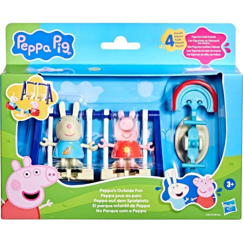 Hasbro Peppa Pig Peppas Outside Fun Playset, 7,5 cm F2189 / G1857 5010996327642