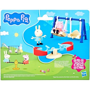 Hasbro Peppa Pig Peppas Outside Fun Playset, 7,5 cm F2189 / G1857 5010996327642