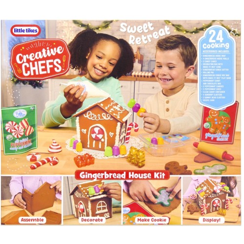 Little Tikes Creative Chefs Gingerbread House Kit 643446 050743643446