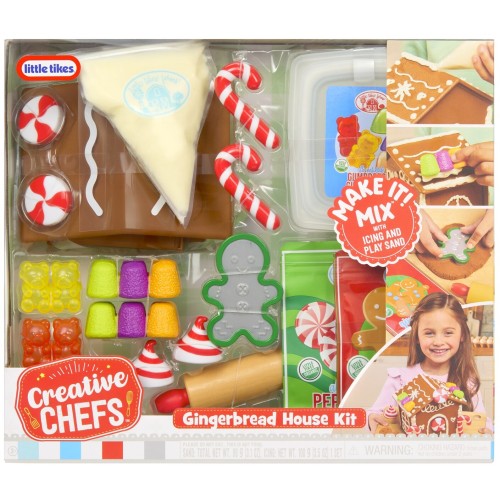 Little Tikes Creative Chefs Gingerbread House Kit 643446 050743643446