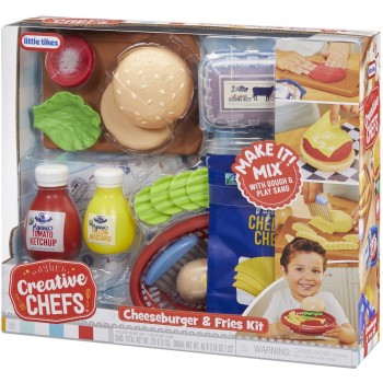 Little Tikes Creative CHEF σετ Μπεργκερ με πατάτες 643194 050743643194