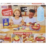 Little Tikes Creative Chefs Cheeseburger And Fries Kit With 22 Accessories 643194 050743643194