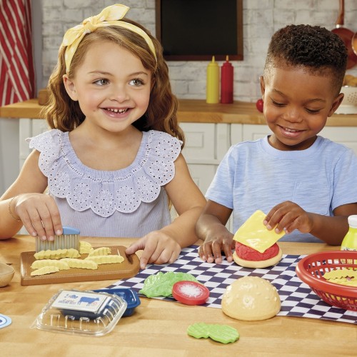 Little Tikes Creative Chefs Cheeseburger And Fries Kit With 22 Accessories 643194 050743643194