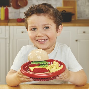 Little Tikes Creative Chefs Cheeseburger And Fries Kit With 22 Accessories 643194 050743643194