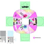 MGA Entertainment L.O.L. Surprise! Tataba Squishy Collectable Toys (2 Pack) DIY Flocking Powder Blind Pack With Accessories, 18 