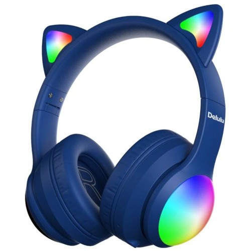 παιδικά ακουστικά bluetooth delulu discobeats μπλε | kiddoboo - KBMS632BLU 5207244016568