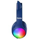 Delulu Discobeats Bluetooth Kids Headphones Blue | Kiddoboo - KBMS632BLU 5207244016568