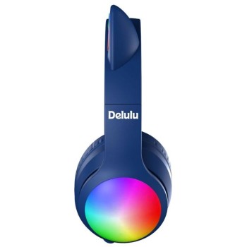 Delulu Discobeats Bluetooth Kids Headphones Blue | Kiddoboo - KBMS632BLU 5207244016568