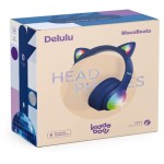 παιδικά ακουστικά bluetooth delulu discobeats μπλε | kiddoboo - KBMS632BLU 5207244016568