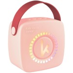 Kiddoboo Mini Karaoke Speaker & Microphone Pink by Nikoletatv – KBT3NTPNK 5207244016063
