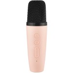 Kiddoboo Mini Karaoke Speaker & Microphone Pink by Nikoletatv – KBT3NTPNK 5207244016063