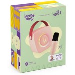kiddoboo mini karaoke ηχείο & μικρόφωνο ροζ με nikoletatv – KBT3NTPNK 5207244016063