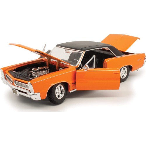Maisto 31885 - Pontiac Gto Hurst Όχημα 1965 Κλίμακα 1/18, Πορτοκαλί 48/31885 OG 090159318859